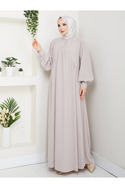 Rüyam Moda Pi̇lli̇seli̇ Roba Dress
