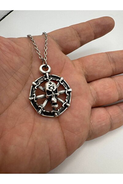 Yuchicly قلادة بتصميم القراصنة والبحارة للنساء والرجال - نموذج الحرية والمغام...