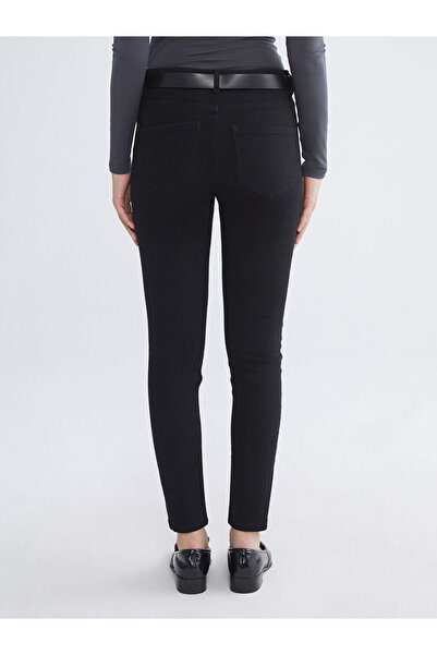 LC Waikiki Δημιουργήστε το στυλ σας από το UZG Store |   Γυναικείο τζιν παντελόνι Mercury Skinny Fit με ζώνη στη μέση