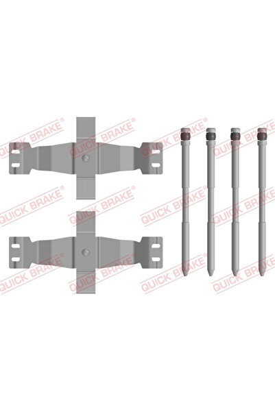 QUICK BRAKE Set Accesorii Placute Frana Tesla Model 3/Model Y