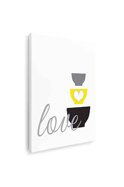Tablou Canvas set trei cescute cafea, cod 3889