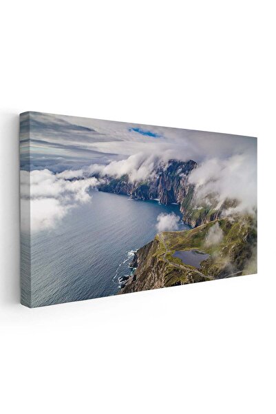 Tablou Canvas Tablou peisaj marin in ceata, cod 4511