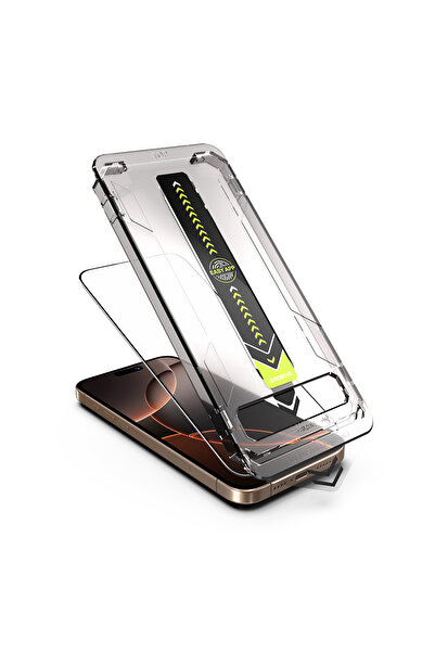 VU-TEK Techsuit - TitanGlass FullCover (pachet de 2) - iPhone 16 Pro Max - Co...