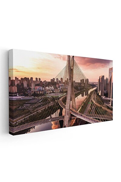 Tablou Canvas Tablou Podul Octavio Frias de Oliveira Sao Paulo Brazilia, cod 4537