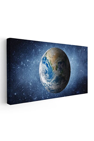 Tablou Canvas Tablou Pamantul vazut din spatiu, cod 5298