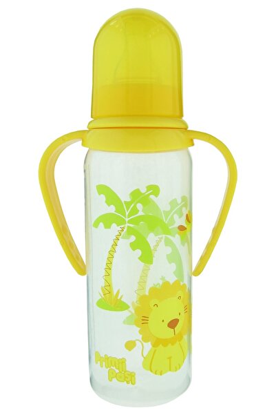 Primii Pasi Biberon polipropilena cu manere decorat 250 ml