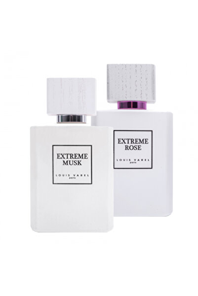 Louis Varel Pachet 2 parfumuri best seller: Extreme Rose 100 ml si Extreme Mu...