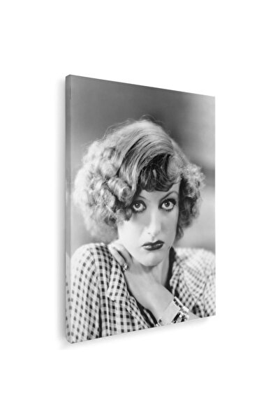 Tablou Canvas Tablou Joan Crawford actrite celebre alb negru, cod 1506