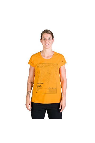 NORTHFINDER Women's breathable hiking T-shirt GAYLE lightorange