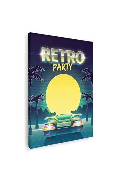 Tablou Canvas Tablou Retro Party vintage, cod 5365