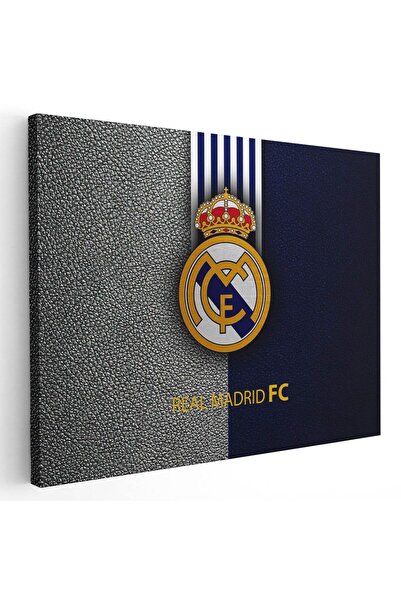 Tablou Canvas Tablou logo echipa Real Madrid FC fotbal, cod 3319