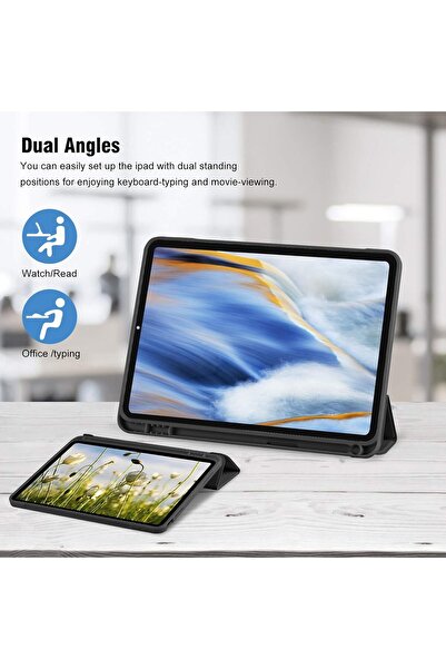 Generic Slim Magnetic Smart Case for iPad 10.9 – Tri-Fold Stand Protective Cover