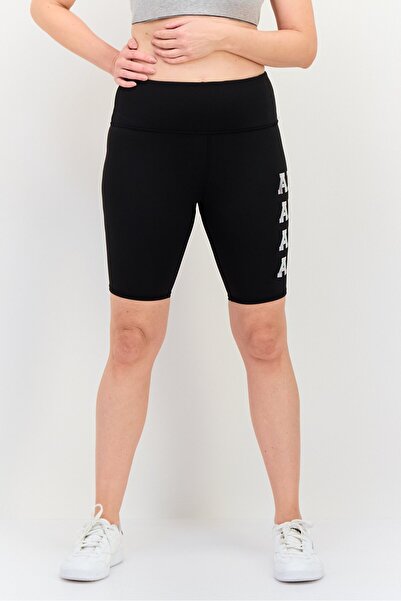 Aeropostale Women Sportswear Fit Training Shorts, Black