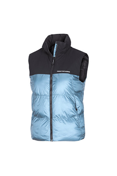 NORTHFINDER VE-4500OR women's outdoor insulated vest SHANNA blacktyrkis