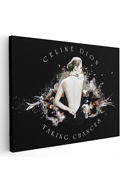 Tablou Canvas Celine Dion cantareata, cod 2317