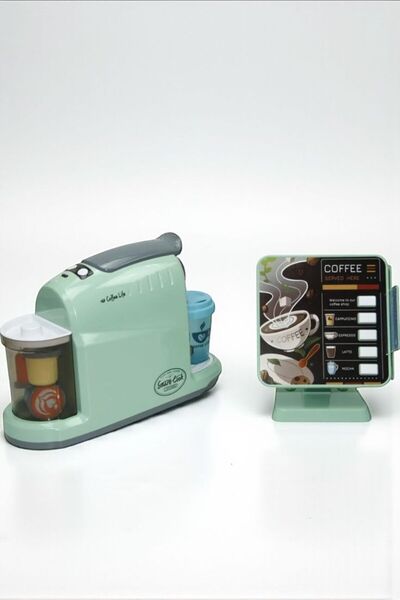 BYCEGU 79514 Order Screen Toy Coffee Machine Set Toy