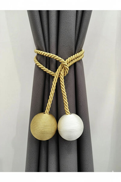 MMTHOME İki Toplu Yan Bağlama Fon Perde Toplama Aparatı