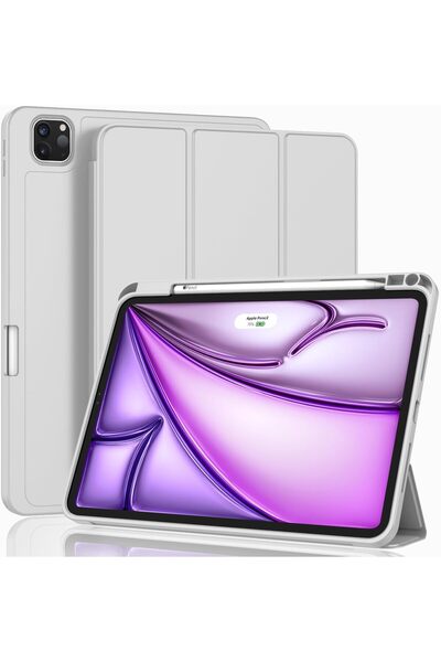 Generic ZryXal New iPad Air 12.9 Inch 2024/iPad Pro 12.9 Inch Case with Pencil Holder