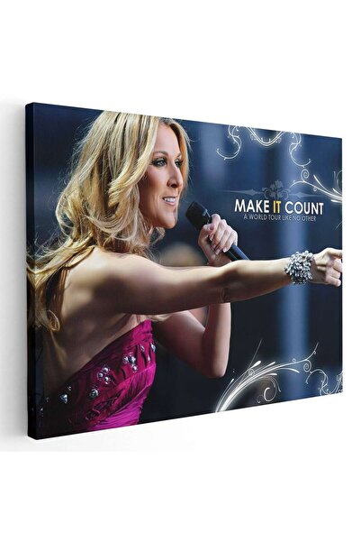 Tablou Canvas Tablou Celine Dion cantareata, cod 2260