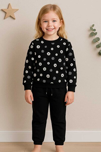 krm kerem bebe Set pentru fete din bumbac cu modele florale