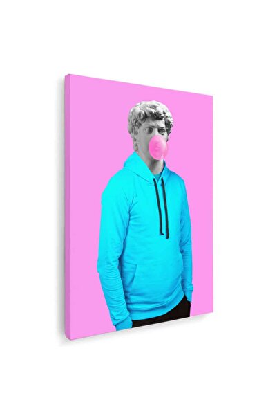 Tablou Canvas Tablou pop art statuie in hanorac, cod 3111