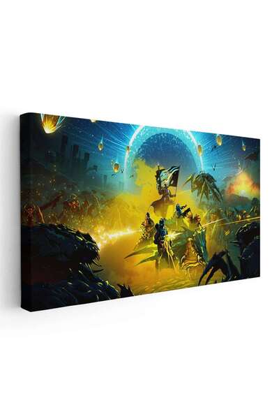 Tablou Canvas Tablou Helldivers II Tablou jocuri, cod 3843