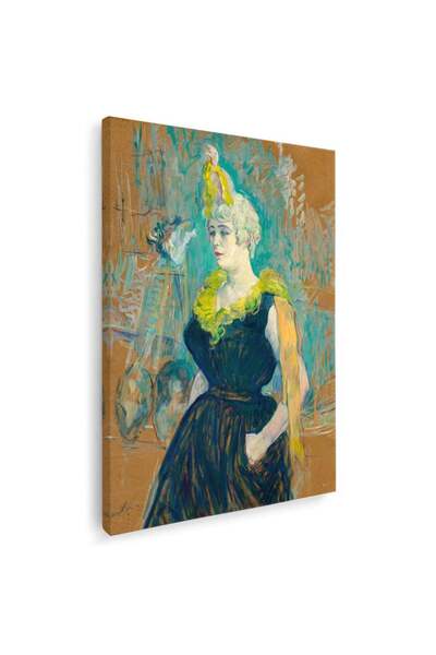 Tablou Canvas Tablou pictura Clovnul Cha U Kao de Lautrec, cod 2127