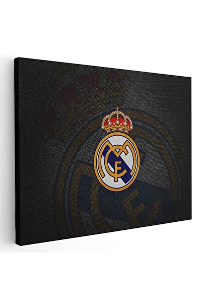 Tablou Canvas Tablou logo echipa Real Madrid fotbal, cod 5567