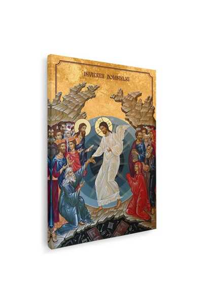 Tablou Canvas Icoana Invierea Domnului Iisus Hristos, cod 3329