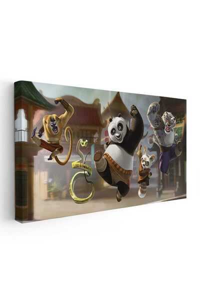 Tablou Canvas Kung Fu Panda desene animate, cod 4918