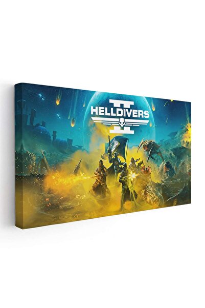 Tablou Canvas Tablou Helldivers 2 jocuri, cod 3844