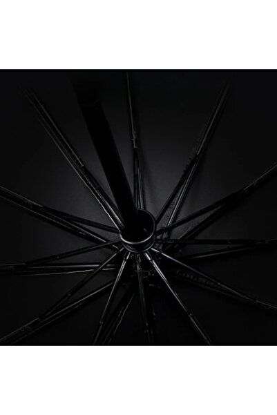 Rovitech Automatic Telescopic Umbrella, Waterproof, UV Protective, Wind Resistant, 104 cm, Black