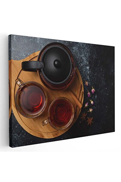 Tablou Canvas Tablou set cescute ceai ceainic, cod 3930