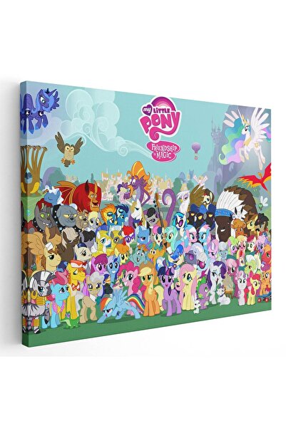 Tablou Canvas Micul Meu Ponei My Little Pony desene animate, cod 2224