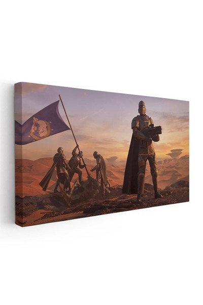 Tablou Canvas Tablou Helldivers II Tablou jocuri, cod 3851