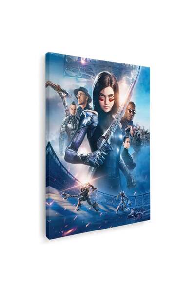 Tablou Canvas Tablou Alita Ingerul razboinic desene animate, cod 4806