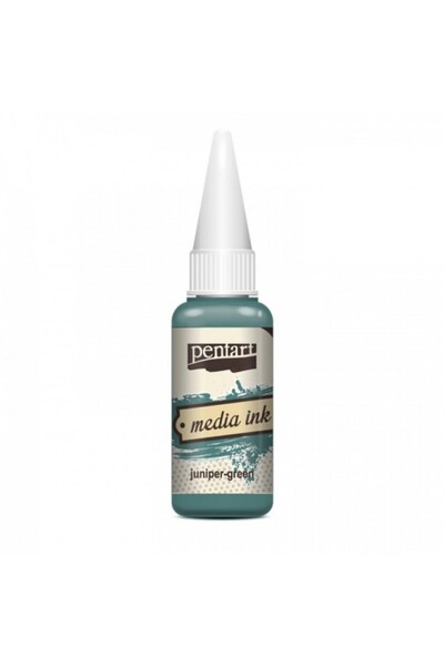Pentart حبر ميديا جونيبر أخضر 20 مل