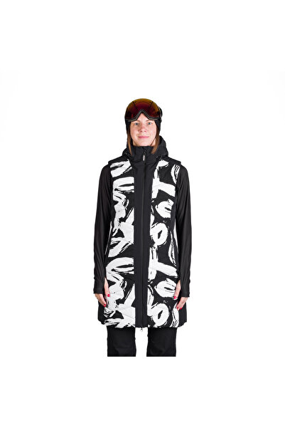 NORTHFINDER Women's warming vest STACY blackprint