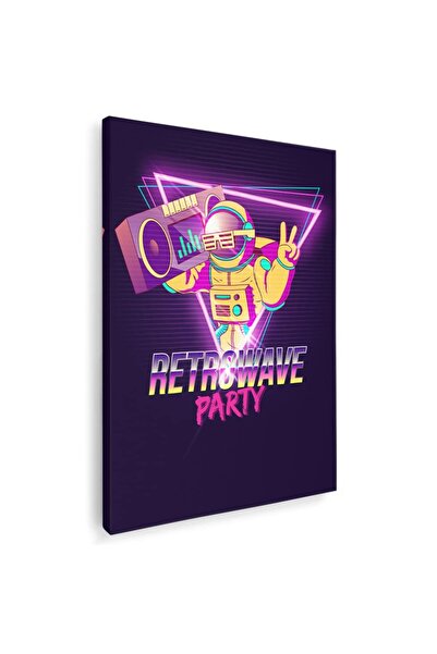 Tablou Canvas Tablou Retro&Wave Party vintage, cod 5373
