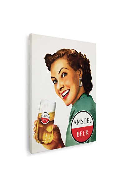 Tablou Canvas Tablou bere Amstel vintage, cod 3983