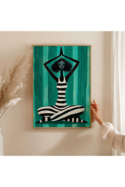 Tuba Decor Tablo dintr-o singură bucată cu rame din lemn pentru sufragerie, sufragerie, bucătărie