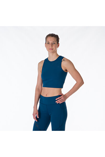 NORTHFINDER Women's short sports top TR-4927SP NELL inkblue
