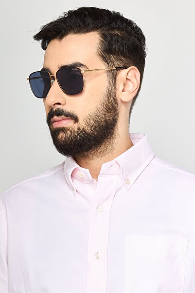 Pepe Jeans Men PJ5200 Square Sunglasses, Gold