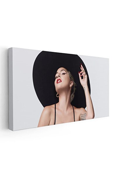 Tablou Canvas Lady Gaga cantareata, cod 2377