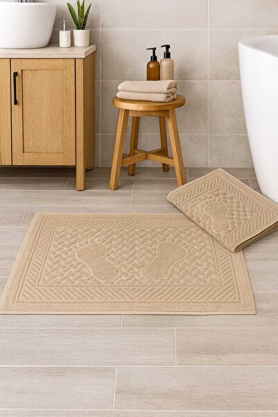 Mela Home Πετσέτα ποδιών 2 τεμαχίων - Πατάκι ποδιών - 50*70 cm - Απορροφητικό...