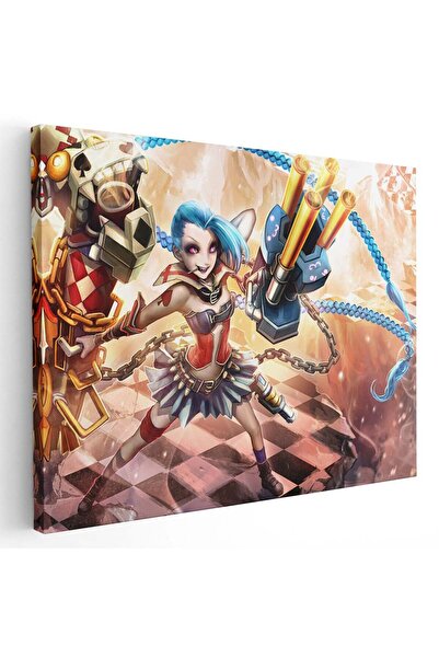 Tablou Canvas Jinx League of Legends, cod 3487