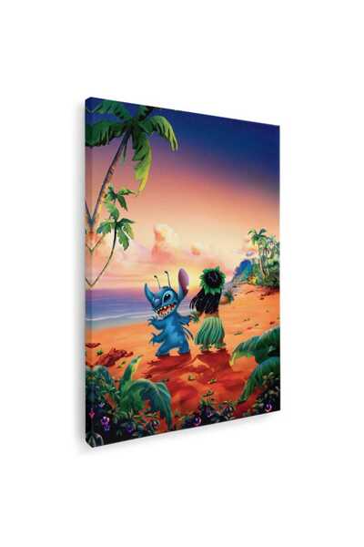 Tablou Canvas Lilo si Stitch desene animate, cod 4820
