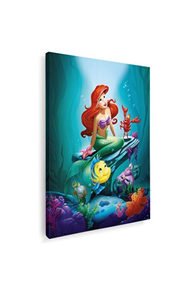 Tablou Canvas Mica sirena desene animate, cod 4822