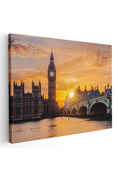 Tablou Canvas Tablou Big Ben si podul Westminster Londra, cod 4392