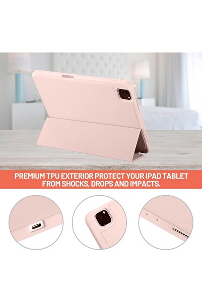 Generic جراب Palkitsee متوافق مع iPad Pro 11 2022/2021/2020 / جراب iPad Pro 11 Pro 11 بوصة مع قلم